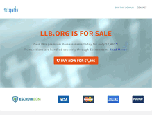 Tablet Screenshot of llb.org